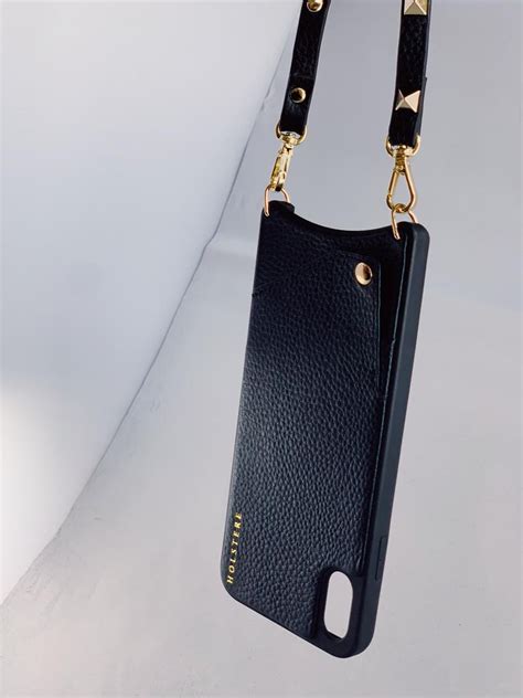 celine iphone case with strap|high end leather phone cases.